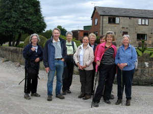 Neston u3a walking group enjoying a day out